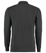 Kustom Kit Long Sleeve Poly/Cotton Piqué Polo Shirt | Graphite Grey thumbnail 3