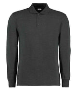 Kustom Kit Long Sleeve Poly/Cotton Piqué Polo Shirt | Graphite Grey thumbnail 2