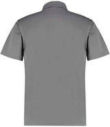 Kustom Kit Regular Fit Cooltex® Plus Superwash® 60°C Piqué Polo Shirt | Charcoal thumbnail 2