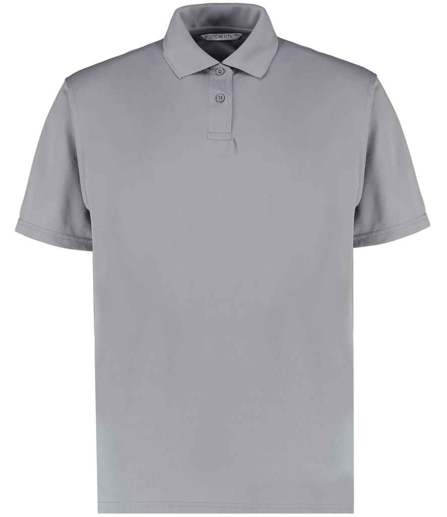 Kustom Kit Regular Fit Cooltex® Plus Superwash® 60°C Piqué Polo Shirt | Heather Solid