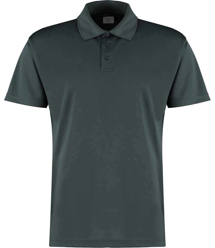 Kustom Kit Cooltex® Plus Micro Mesh Polo Shirt | Graphite Grey