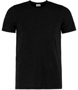 Kustom Kit Superwash® 60°C T-Shirt | Black Melange thumbnail 1