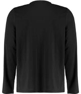 Kustom Kit Long Sleeve Fashion Fit Superwash® 60°C T-Shirt | Black thumbnail 3