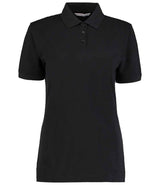 Kustom Kit Ladies Klassic Poly/Cotton Piqué Polo Shirt | Black thumbnail 1