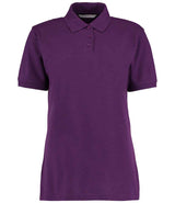 Kustom Kit Ladies Klassic Poly/Cotton Piqué Polo Shirt | Dark Purple thumbnail 1