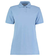 Kustom Kit Ladies Klassic Poly/Cotton Piqué Polo Shirt | Light Blue thumbnail 1