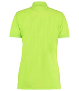 Kustom Kit Ladies Klassic Poly/Cotton Piqué Polo Shirt | Lime Green thumbnail 2