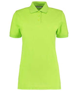 Kustom Kit Ladies Klassic Poly/Cotton Piqué Polo Shirt | Lime Green thumbnail 1