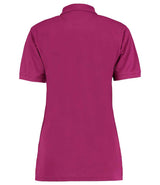 Kustom Kit Ladies Klassic Poly/Cotton Piqué Polo Shirt | Magenta thumbnail 2