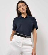Kustom Kit Ladies Klassic Poly/Cotton Piqué Polo Shirt | Navy thumbnail 1