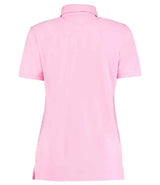 Kustom Kit Ladies Klassic Poly/Cotton Piqué Polo Shirt | Pink thumbnail 2