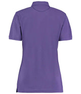 Kustom Kit Ladies Klassic Poly/Cotton Piqué Polo Shirt | Purple thumbnail 2