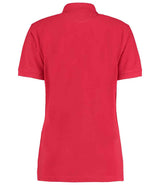 Kustom Kit Ladies Klassic Poly/Cotton Piqué Polo Shirt | Red thumbnail 2