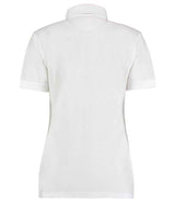 Kustom Kit Ladies Klassic Poly/Cotton Piqué Polo Shirt | White thumbnail 2