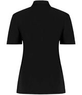 Kustom Kit Ladies Regular Fit Workforce Piqué Polo Shirt | Black thumbnail 3