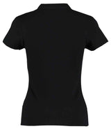 Kustom Kit Ladies Keyhole Neck Corporate Top | Black thumbnail 3