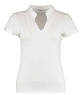 Kustom Kit Ladies V Neck Corporate Top | White thumbnail 1
