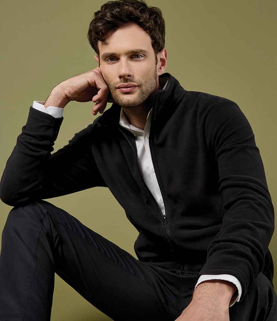 Kustom Kit Corporate Micro Fleece Jacket | Black