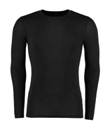 Kustom Kit Warmtex® Long Sleeve Base Layer | Black thumbnail 2