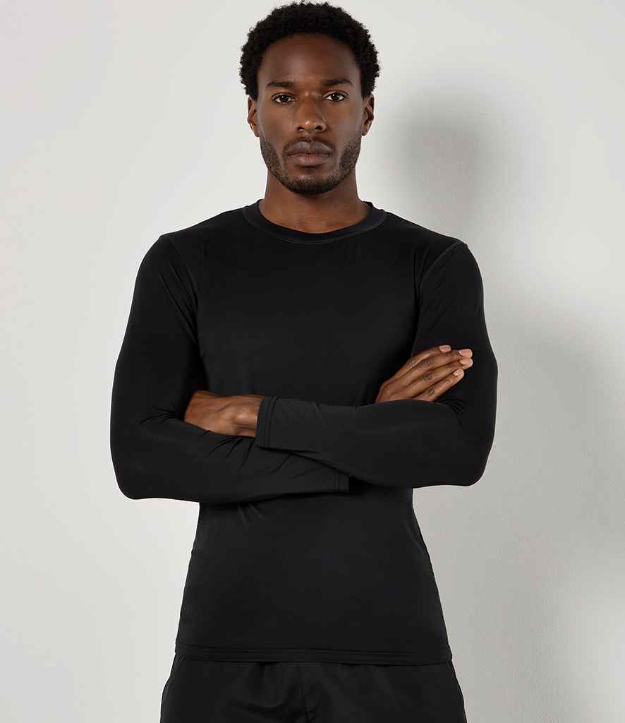 Kustom Kit Warmtex® Long Sleeve Base Layer | Black