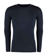 Kustom Kit Warmtex® Long Sleeve Base Layer | Navy thumbnail 1