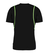 Kustom Kit Cooltex® T-Shirt | Black/Lime Green thumbnail 2