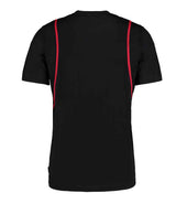 Kustom Kit Cooltex® T-Shirt | Black/Red thumbnail 2