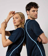 Kustom Kit Cooltex® T-Shirt | Navy/Light Blue thumbnail 1