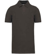 Kariban Organic 180 Piqué Polo Shirt | Dark Grey thumbnail 1