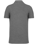 Kariban Organic 180 Piqué Polo Shirt | Grey Heather thumbnail 2