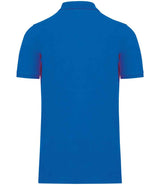 Kariban Organic 180 Piqué Polo Shirt | Light Royal Blue thumbnail 2