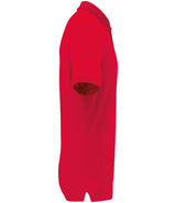 Kariban Organic 180 Piqué Polo Shirt | Red thumbnail 3