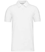 Kariban Organic 180 Piqué Polo Shirt | White thumbnail 1