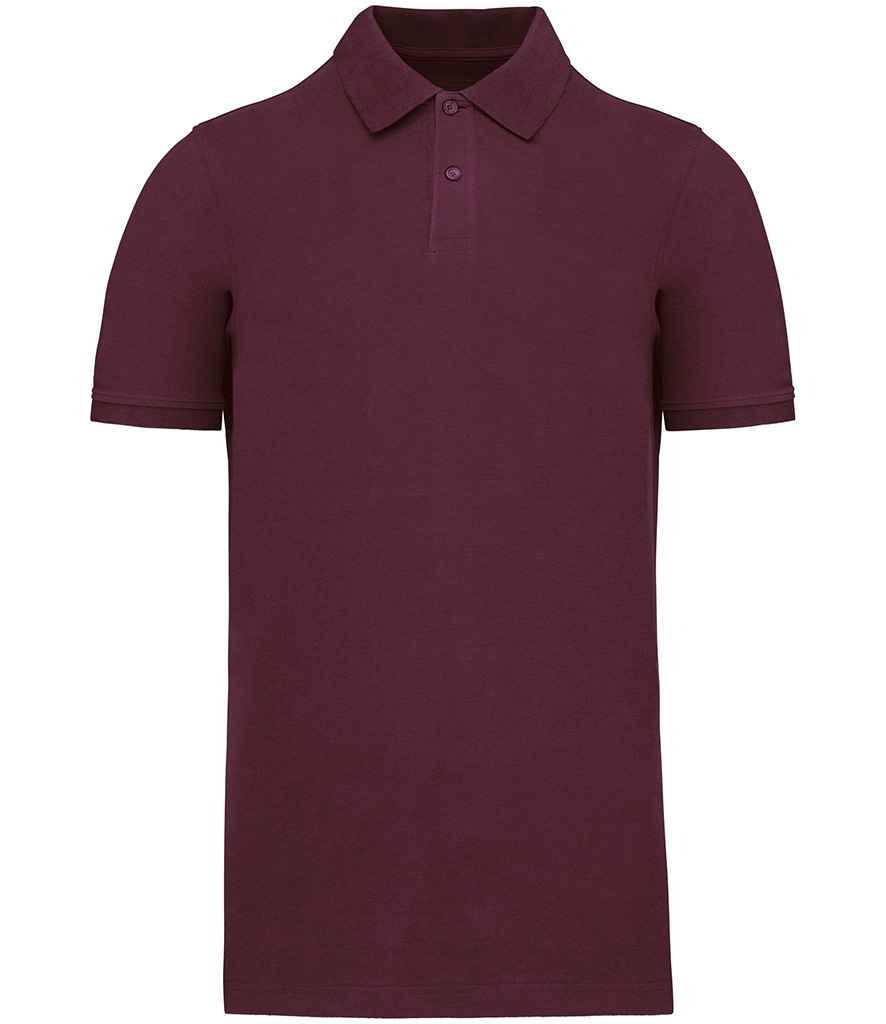 Kariban Organic 180 Piqué Polo Shirt | Wine