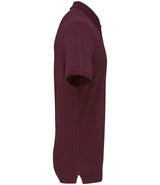 Kariban Organic 180 Piqué Polo Shirt | Wine thumbnail 3