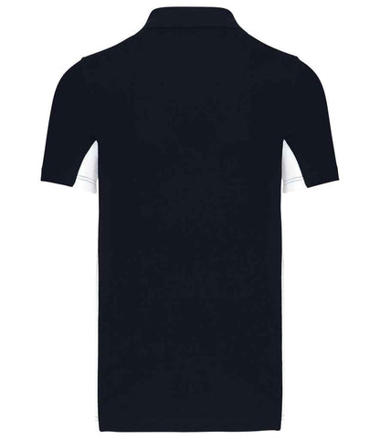 KB232 Navy/White Back