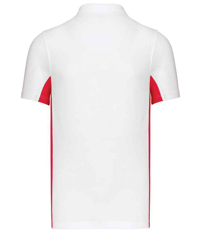 KB232 White/Red Back