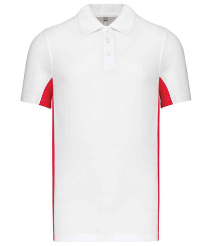 KB232 White/Red Front