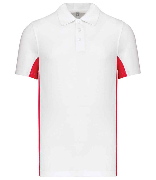 KB232 White/Red Front
