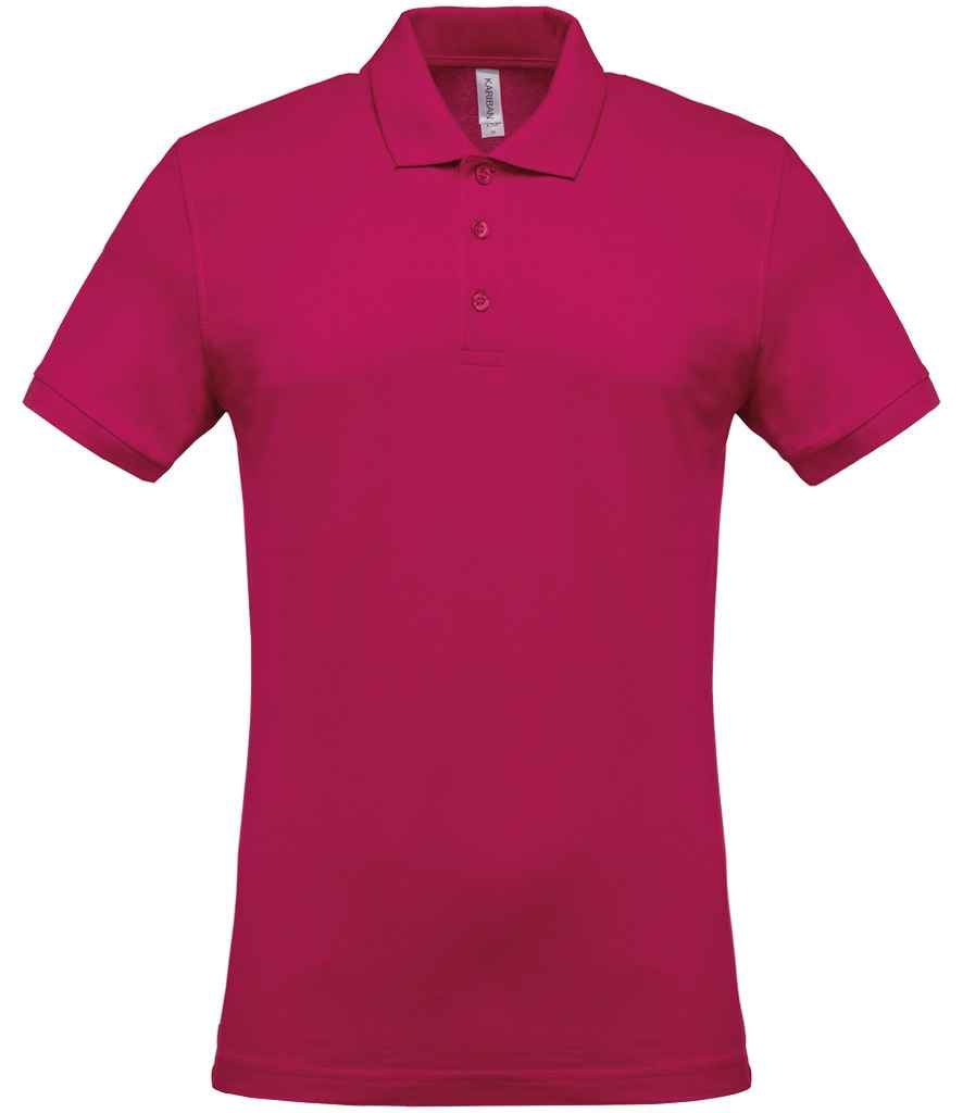 Kariban Short Sleeve Piqué Polo Shirt | Fuchsia