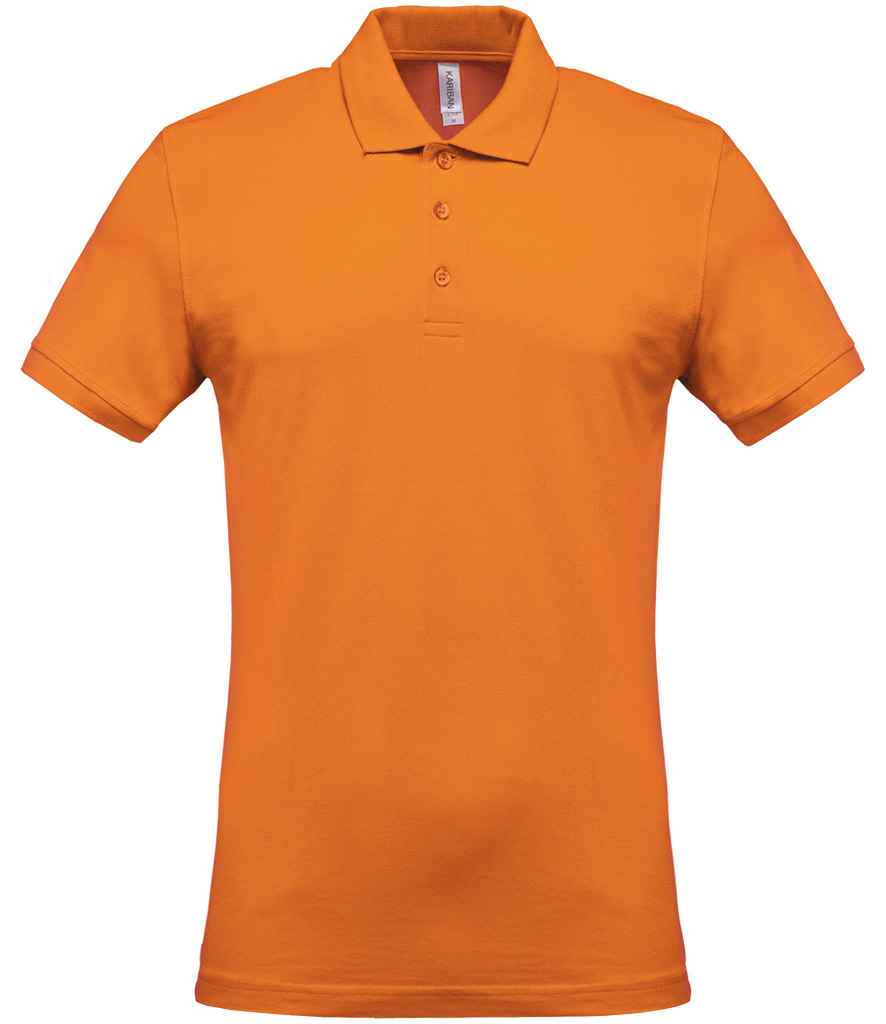 Kariban Short Sleeve Piqué Polo Shirt | Orange