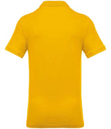 Kariban Short Sleeve Piqué Polo Shirt | Yellow thumbnail 2