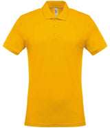 Kariban Short Sleeve Piqué Polo Shirt | Yellow thumbnail 1
