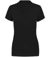 Kariban Ladies Short Sleeve Piqué Polo Shirt | Black thumbnail 2