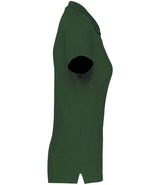 Kariban Ladies Short Sleeve Piqué Polo Shirt | Forest Green thumbnail 3