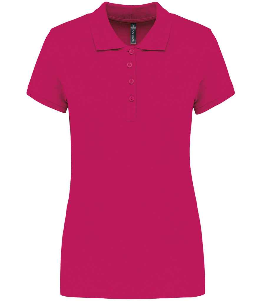 Kariban Ladies Short Sleeve Piqué Polo Shirt | Fuchsia