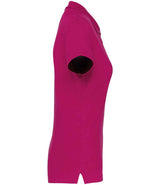 Kariban Ladies Short Sleeve Piqué Polo Shirt | Fuchsia thumbnail 3