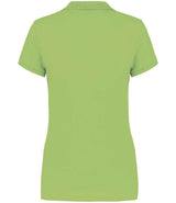 Kariban Ladies Short Sleeve Piqué Polo Shirt | Lime Green thumbnail 2