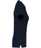Kariban Ladies Short Sleeve Piqué Polo Shirt | Navy thumbnail 3