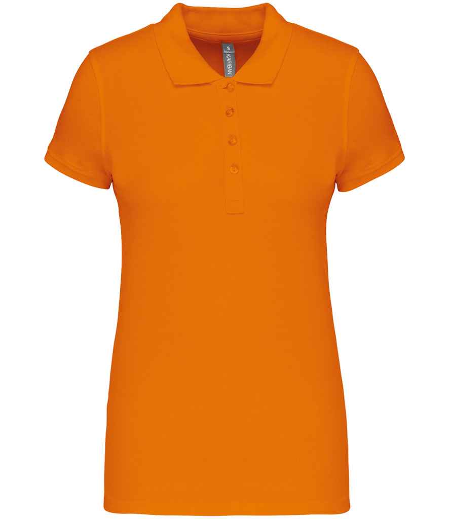 Kariban Ladies Short Sleeve Piqué Polo Shirt | Orange